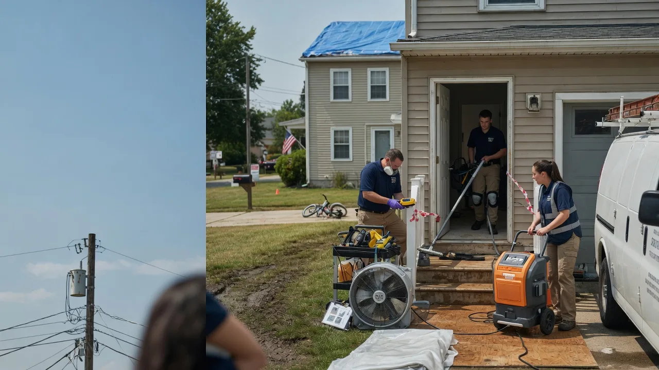 Water Damage Repair in Timewell, IL near me